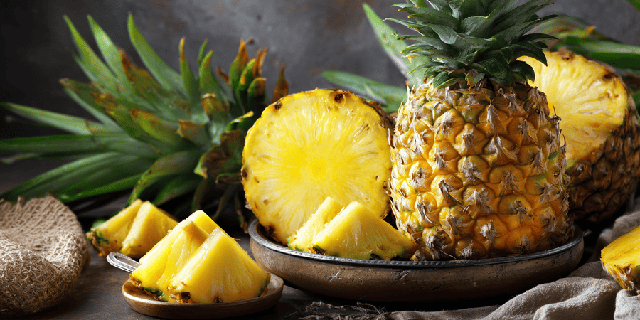 gesneden ananas